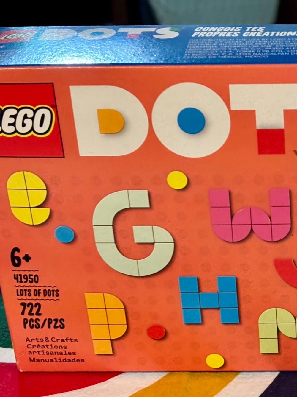 LEGO DOTS "Lots of Dots - Lettering" 41950 UNOPENED